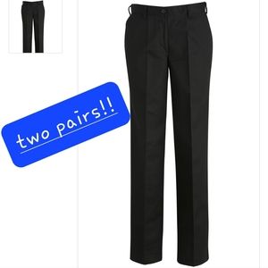 Black utility chino pants size 14